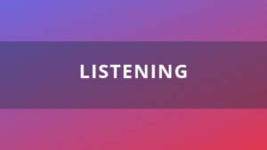 Listening | Listening and Reading 