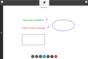 inlingua Virtual Classroom_Whiteboard with Annotation