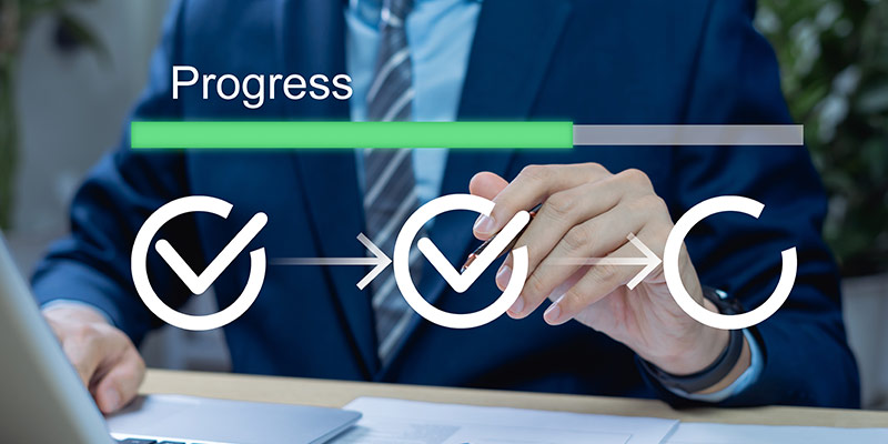 Measuring language learning success through progress tracking