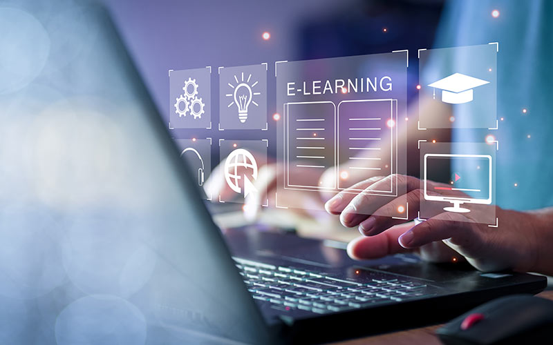 Digital e-learning tools creating a connected ecosystem for flexible and interactive language learning